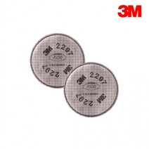 3M 2297 필터 양구형 면체마스크 교체용 필터