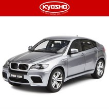 해외명차 키덜트 장난감 1:18 kyosho BMW X6 X6M 모형자동차 다이캐스트 미니카, 블루