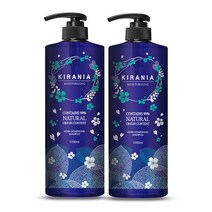 키라니아 모이스처 샴푸 허브시더우드향, 2개, 1000ml