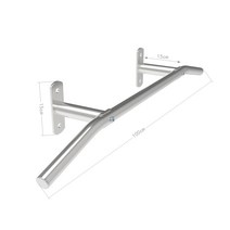 벽부착 벽걸이 곡선 턱걸이 철봉 홈트 가정용 풀업바, K120B-1
