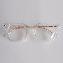 사우스 남자 여자 뿔테 아넬형 안경 투명 블랙 패션 안경테