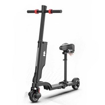 킥보드 3단 폴딩 접이식 전기 전동 스쿠터 퀵보드, 30-40KM+36V-4단 접이식 좌석 킥보드