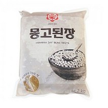 요리 된장 2kg 몽고, 상세페이지 참조