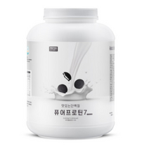프로틴스토리 식물성 단백질 보충제 퓨어프로틴7 3kg 1개, 쿠키앤크림 3kg 1개