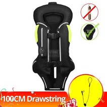 오토바이 자켓 에어백 조끼 모토 크로스 레이싱 시스템 CE 프로텍터, S, Black Air Bag Vest 4