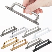 미시오판손잡이 R형 중문 목문 슬라이딩, 8.미시오판손잡이R형골드유광15x125mm
