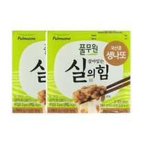 풀무원 친정엄마 손맛 밑반찬 우리가족 영양 국산콩 생나또 49.5g 2팩 (아이스팩) 존맛탱 자취 혼밥 1세트, 34세트