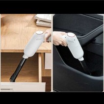 차량용청소기 무선 에어건 핸디 책상 청소기 새차선물, 차랑용청소기 세트블랙