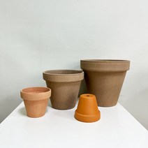 루아데코 디그리아 이태리토분 스탠다드 베이직 기본형 모카 베이지 황토 토분, 25호, 황토색