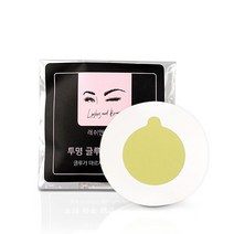 래쉬앤브로우 투명 글루 파렛트(30매) 속눈썹글루패치, 1개