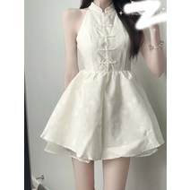 풀빌라 휴양지 원피스 커버업 미니 드레스 레이스 제주도 바캉스룩 커플 휴가 슬림핏