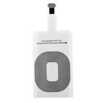 무선 충전 수신기 2.1A Qi 어댑터 iOS iPhone 7 8 Plus 11 Pro Max 지원, 01 WHITE, 한개옵션1
