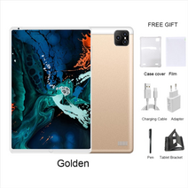 qr코드단말기 인강용태블릿 태블릿 p80 lpad pro 8 인치 태블릿 6gb ram, 금