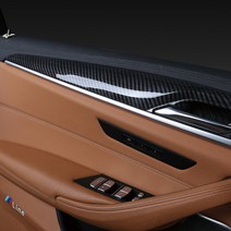 BMW 5시리즈 G30 카본 실내몰딩 용품 540d 540i 530i, 09. 도어캐치패널 (4P)