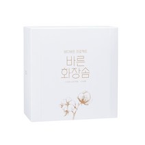 바디버든프로젝트 BBP 순면 저자극 대용량 무표백 3겹 바른 화장솜 240매, 1개