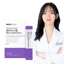 메디퍼블릭 콜린 이노시톨 페미닌 프로바이오틱스 여성 질 유산균 & 이노시톨 올인원, 1개, 30포