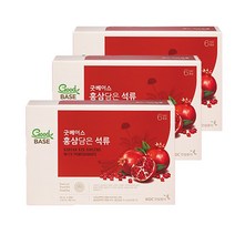 굿베이스 홍삼담은 석류 50ml 30포 X 3개