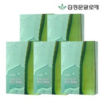 [김정문알로에] 큐어 알로에 젤리 마스크팩 시즌4 (50매), 단품