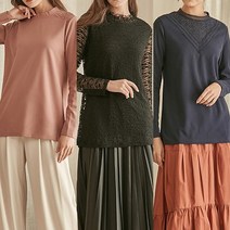[최초가59900]솔리드레이스블라우스3종세트