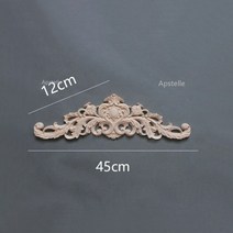 고무 나무 긴 꽃 조각 홈 장식 액세서리 도매 및 소매 공급, K5-45X12cm