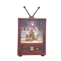 아날로그 TV 크리스마스 오르골 무드등, 눈사람