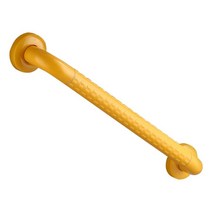 THE VEDO SHOP 샤워 그랩 바 보조 스테인레스 스틸 벽걸이 형 욕실 밸런스 바 난간 지원 핸들 욕조 화장실 장애인 임신 용, 나일론 스테인레스 스틸, 옐로우 길이 40cm