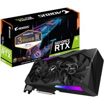 기가바이트 AORUS 지포스 RTX 3070 Master V2 D6 8GB 그래픽카드 제이씨현 LHR