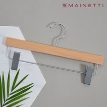 메이네티 내츄럴 원목 하의 옷걸이 3P (33cm), 선택완료, 단품없음