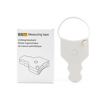 휴대용 레이저 전자 디지털 거리 측정기 줄자 wintape retractable metric tape for body 150cm 테이프 바디용 재봉 필름 허리 가슴 다리 도구, 150cm 60인치 흰색, 1.5m