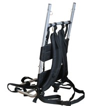 알루미늄지게 다용도 지개 산악 등짐 약수 노동 카트, 일체형 S, 1개