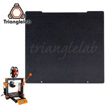 Trianglelab 241x252 양면 질감 PEI 스프링 강판 파우더 코팅 빌드 플레이트 Prusa i3 MK2.5S Mk3 MK3S 용, 01 241 x 252MM