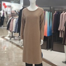 더람 [뉴코아창원점] 베이지 니트원피스
