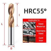 전동 핸드 가정용 드릴 세트 굴착 홀 텅스텐 카바이드 비트 티타늄 금속, 2.6mm+HRC55