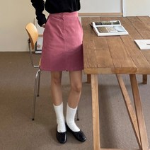 바잉몰 여성 [빅사이즈~2XL] 감싸주는 코듀로이 미니 스커트 -3color