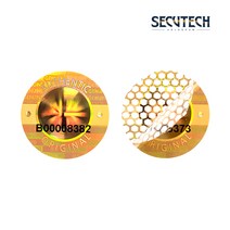 씨큐테크 정품인증용 원형 홀로그램 / 홀로그램스티커 / 보안스티커 세트상품