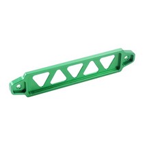 수입 자동차 엔진 마운트 미미 billet 알루미늄 자동차 배터리 고정 브래킷 홀더 배터리 타이 다운 브레이스 218mm190mm for honda civic 호환용, 초록