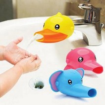 올매 수도꼭지연장탭 탭 동물캐릭터 세면대 수도꼭지연장 어린이용수도꼭지 세면기수도꼭지, 블루돌고래