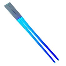 YSSHOP LED Lightsaber 젓가락 재사용 가능한 라이트 업 젓가락 주방 파티, 260x10x10mm, ABS, 블루