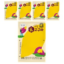 [바로드숑]해동없이 바로먹는 실온 보관 꿀고구마&단호박, 고구마(슬) 6팩
