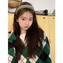 크롭니트 포켓 연보라 간절기 아이보리 앞단추 도톰한 아가일체크 소프트 아가일 가디건 박시니트