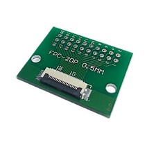 FPC FFC 20핀 0.5mm 케이블 커넥터 PCB 변환 기판 HAC6916