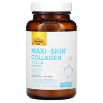 컨츄리 라이프 Country Life Maxi-Skin Collagen + 비타민 C 및 A 분말 무맛 78g(2.74oz), 5개