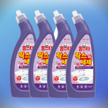 홈스타 락스와세제 후로랄파인 욕실 화장실 청소 750ML 4개, 홈스타 락스와세제 후로랄파인 750ML 4개