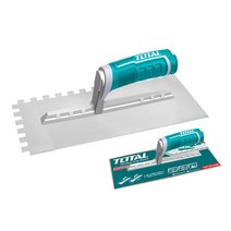 토탈공구 흙손(톱니) 230x100MM 왼손흙손 시멘트흙손, 286801