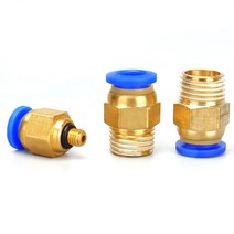 공압 에어 커넥터 피팅 PC PCF/PL/PLF 4mm 6mm 8mm 스레드 1/8 1/4 3/8 1/2 호스 파이프 퀵, [16] 10-04, [01] PC, 01 PC
