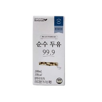 바디랩 순수두유 99.9 190ml 48개, 상세내용참조