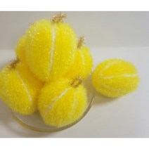 손뜨개 참외수세미/국내산 아크릴수세미/핸드메이드수세미/초특가판매, 1개, 1개