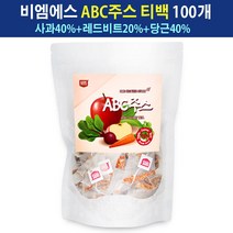 ABC쥬스 사과 비트 당근 abc쥬스 abc주스 분말 음료 차 티백 삼각티백 에이비씨쥬스 에이비씨 주스 비율 아침대용, 1개, 1ml