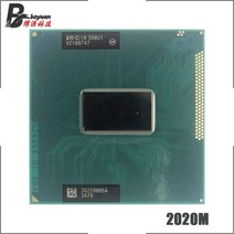 파워딜 인텔 펜티엄 2020M SR0VN SR0U1 SR184 2.4 GHz 듀얼 코어 스레드 CPU 프로세서 2M 35W 소켓 G2 / r, CHINA, 한개옵션0