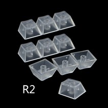 10pcs abs keycaps 기계식 키보드 전용 키보드가 아닌 키 캡 세트, R2